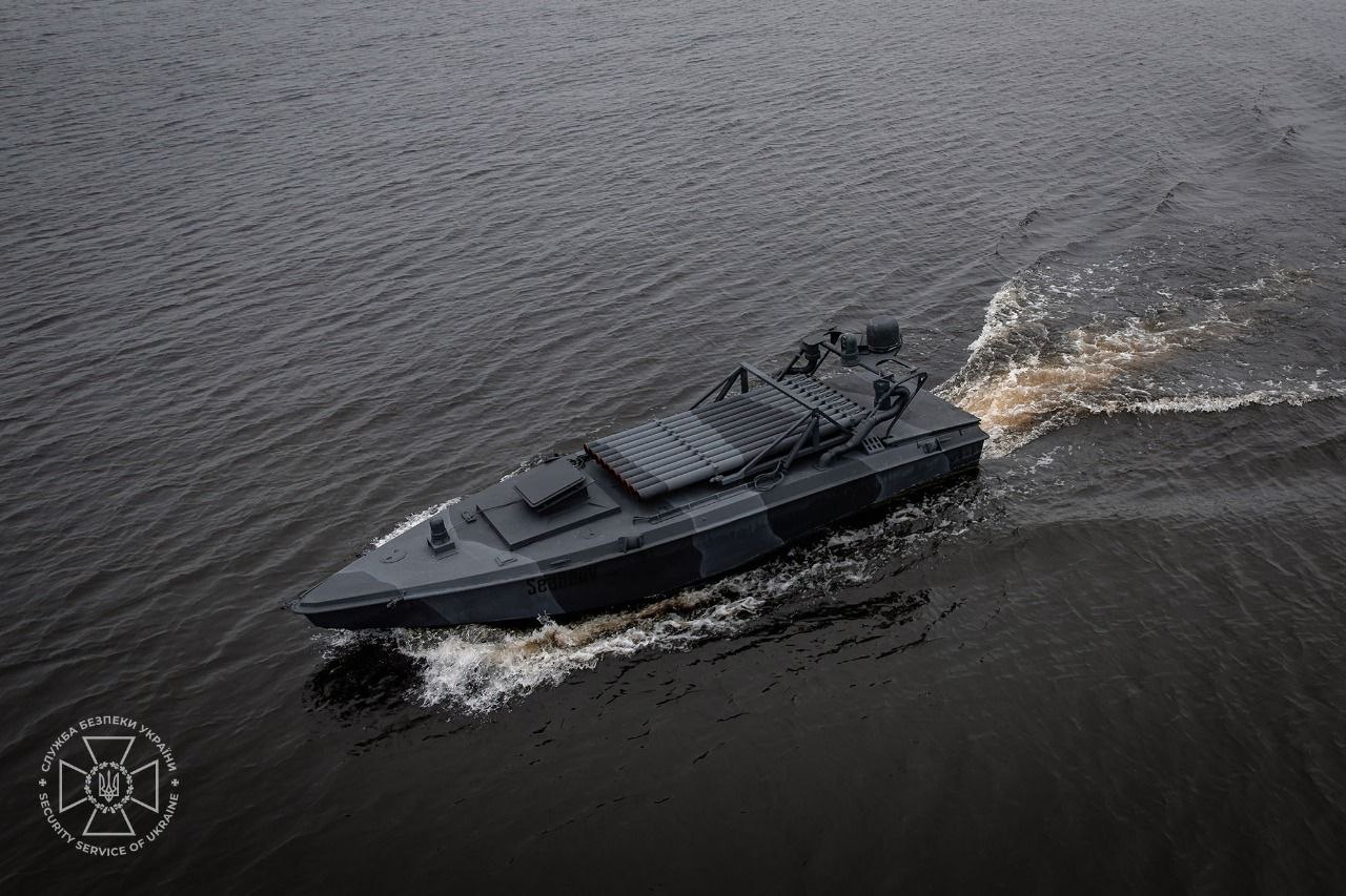 Нове покоління морських дронів Sea Baby. Фото: СБУ