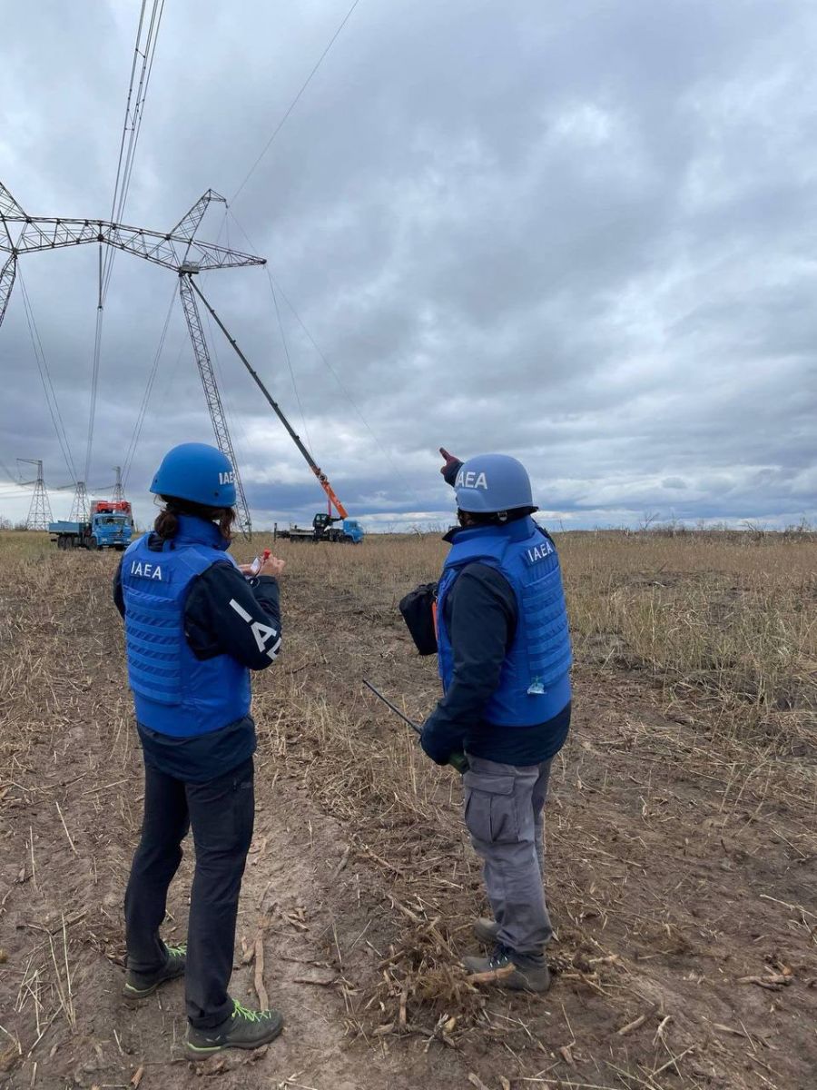 На окупованій ЗАЕС відновили зовнішнє енергопостачання. Фото: МАГАТЕ