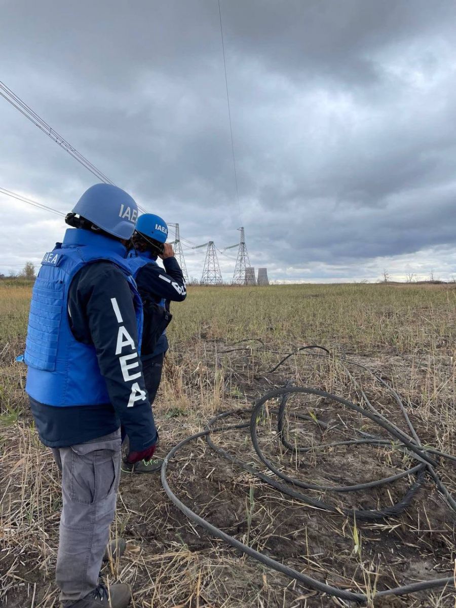 На окупованій ЗАЕС відновили зовнішнє енергопостачання. Фото: МАГАТЕ