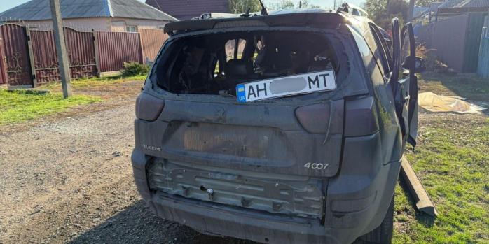 Последствия удара русского дрона по Краматорску, фото: Краматорский городской совет