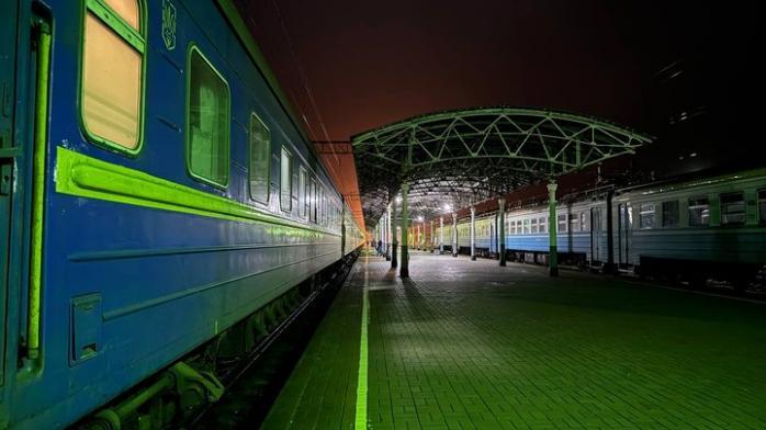 Россияне пытались атаковать беспилотником поезд. Фото: