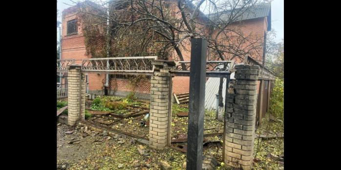 Последствия попадания российского беспилотника в Славянске, фото: Вадим Лях