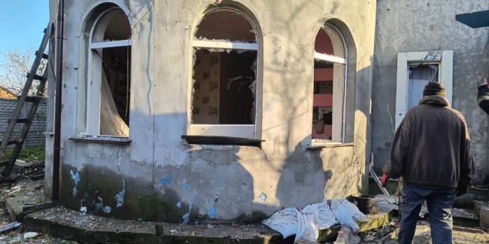 Последствия атаки российских БПЛА в Чернигове 27 октября, фото: Дмитрий Брижинский