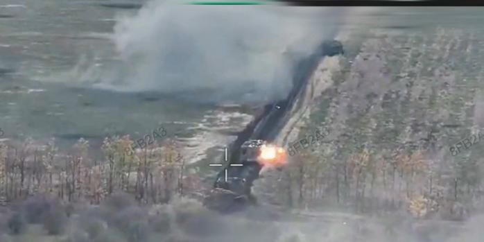 Рашисты совершили атаку на позиции ВСУ в районе Доброполья, скриншот видео