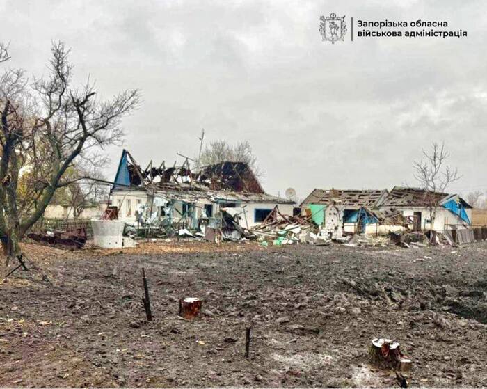 Наслідки російського удару по Пологівському району, фото: Іван Федоров