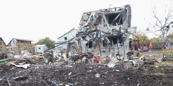 Наслідки російського удару по Запорізькому району, фото: ДСНС