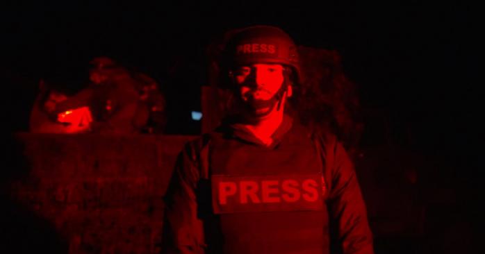 Російський дрон атакував журналістів з Німеччини. Фото: 