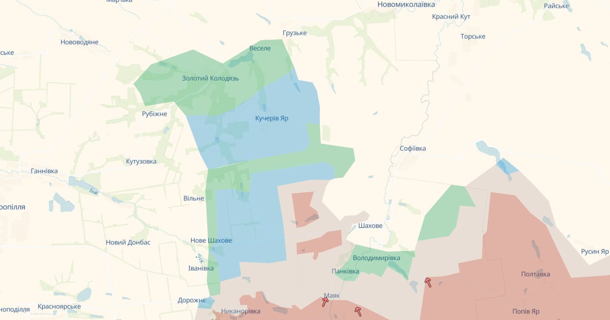 Карта: DeepState