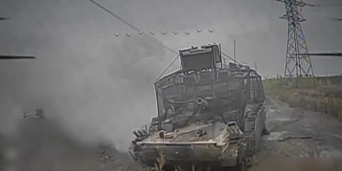 Уничтожение техники российских захватчиков, скриншот видео
