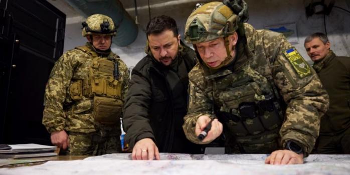 Александр Сырский (справа), фото: Офис президента