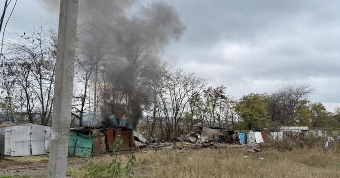 Россияне ударили из РСЗО по Славянску. Фото: ГВА