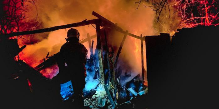 Последствия российской атаки по Тростянецкой общине в Сумской области, фото: ГСЧС