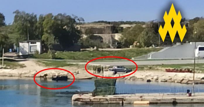 Партизаны разведали базу спецназа РФ. Фото: «АТЕШ»