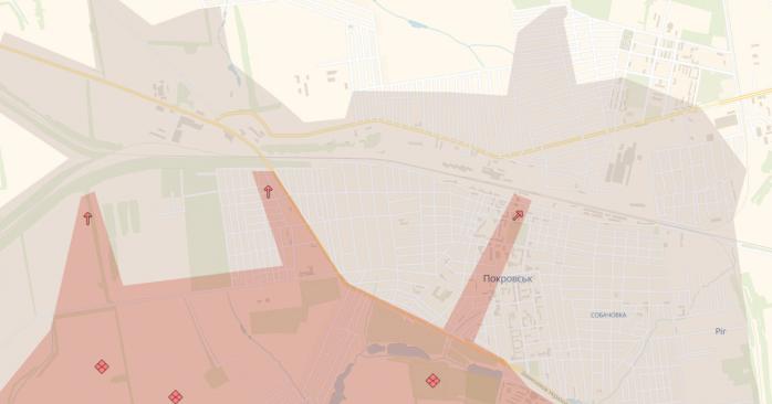 Оккупанты продвинулись на фронте. Карта: DeepState