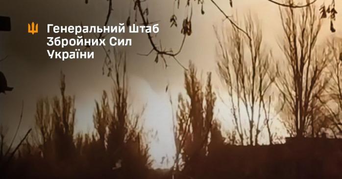 ВСУ уничтожили базу хранения «шахедов» в Донецке. Фото: