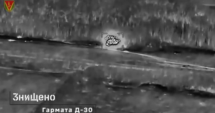 Уничтожение вражеской артиллерии, скриншот видео