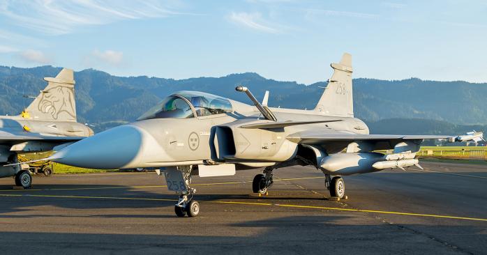 Украина договорилась со Швецией о локализации производства Gripen. Фото: 