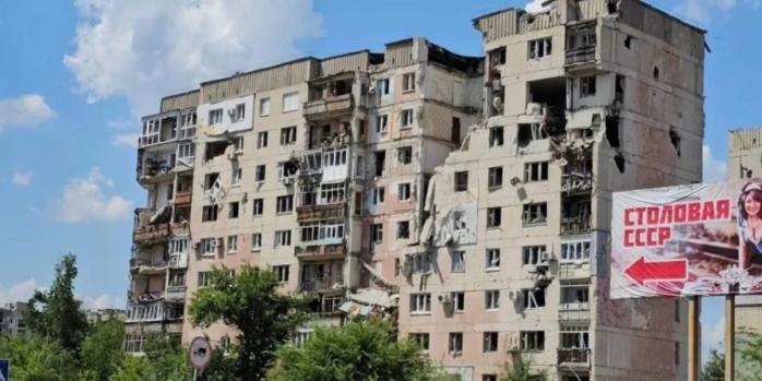 Рашисты захватили Северодонецк в 2022 году, фото: «Украинское радио»