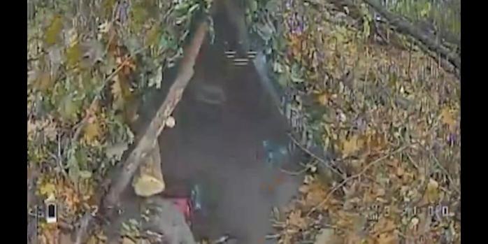 Уничтожение позиций российских захватчиков, скриншот видео