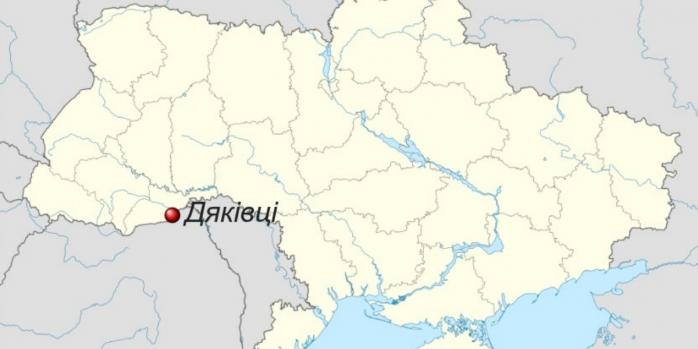 Усложнено движение в пункте пропуска «Дяковцы», карта: «Википедия»