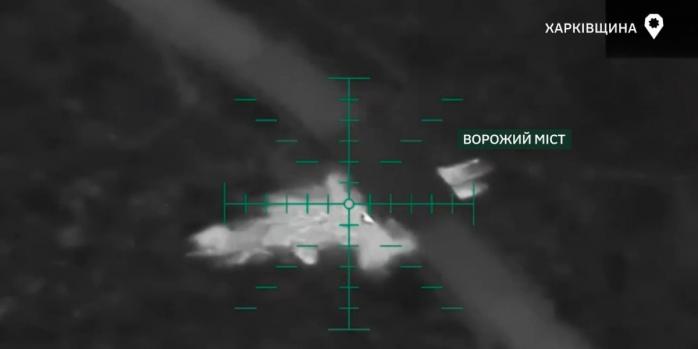 Уничтожение позиций российских оккупантов, скриншот видео