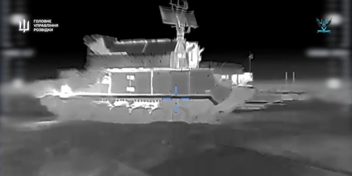 Уничтожение российской ПВО, скриншот видео