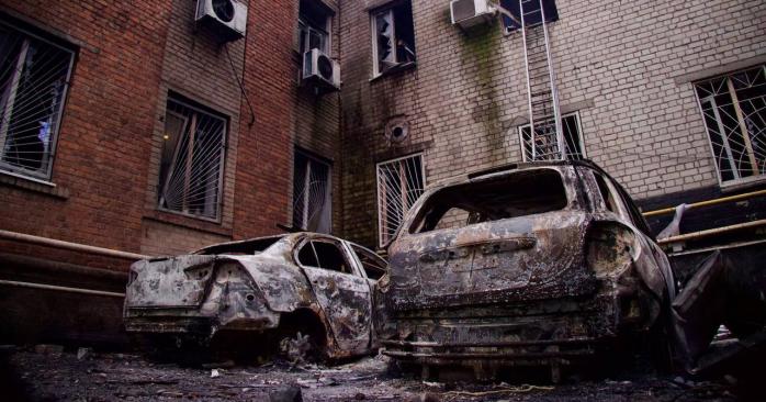 Последствия атаки. Фото: ОВА