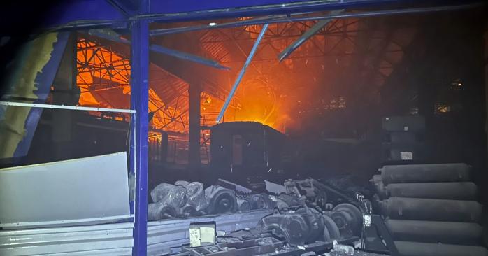 Армия РФ ударила по железнодорожной инфраструктуре в Днепре и Харьковской области. Фото: 