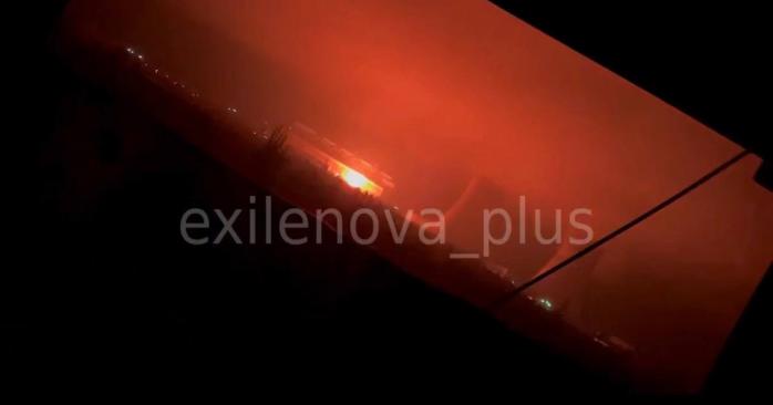 Оккупированная Донецкая область обесточена после атаки дронов на местные ТЭС. Фото: