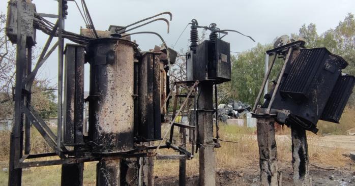 Армия РФ атаковала энергетические объекты. Фото: «Укрэнерго»