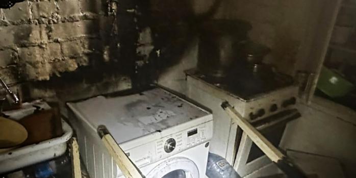 Последствия бытового пожара в Николаеве, фото: ГСЧС Николаевской области