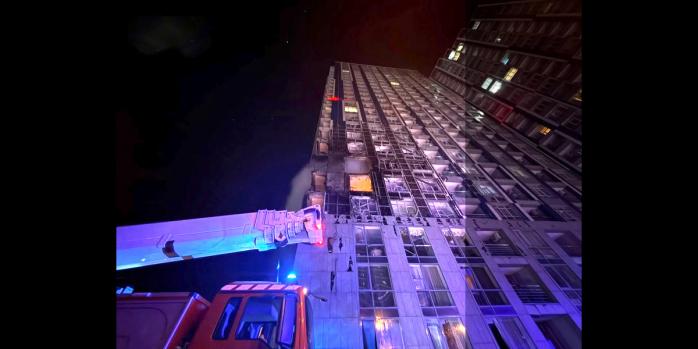 Наслідки російської повітряної атаки по Києву, фото: ДСНС