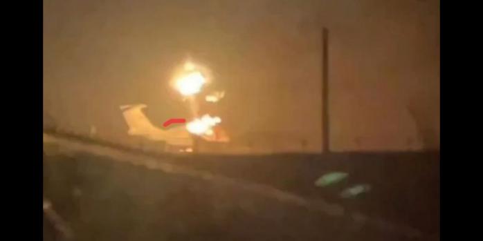 Самолет А-60 мог быть поражен ВСУ, фото: социальные сети