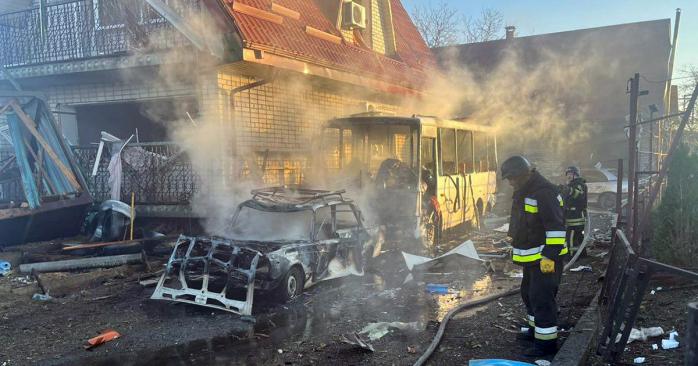 Разрушение на Днепропетровщине. Фото: ГСЧС