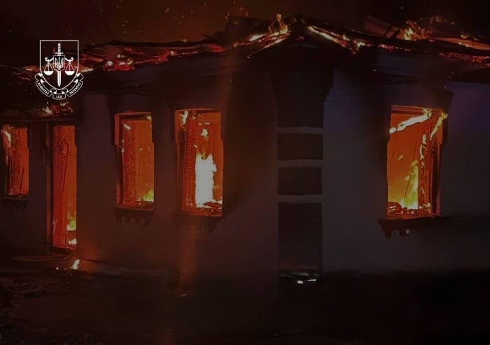 Четверо дітей загинули внаслідок пожежі на Черкащині 22 листопада, фото: ОГП