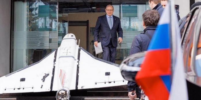 Сбитый российский беспилотник, фото: NewsMaker