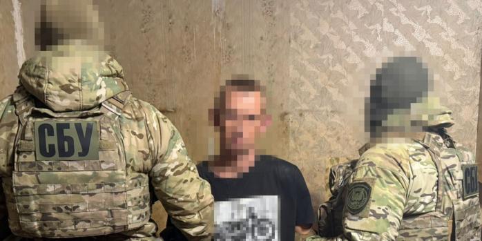 СБУ задержала корректировщика российских ударов, фото: СБУ