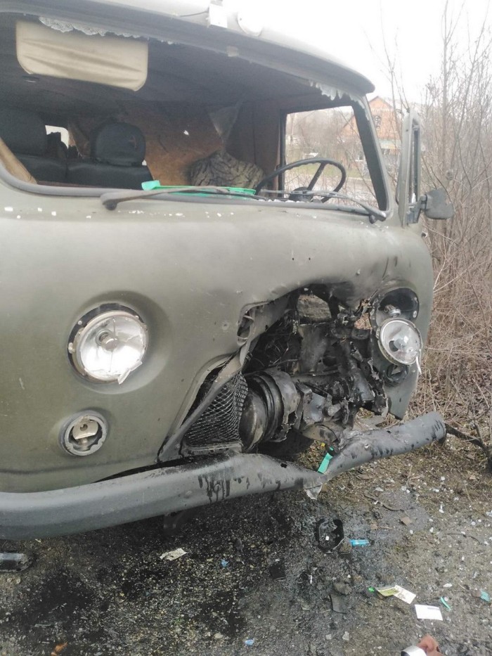 Наслідки атаки російського дрона на Запоріжжі, фото: «Запоріжжяобленерго»