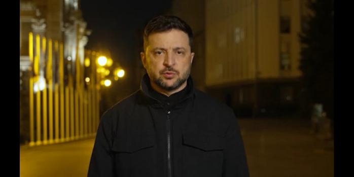 Володимир Зеленський, скріншот відео