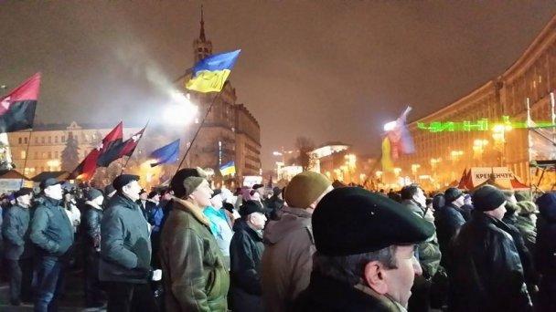 Нічного штурму «євромайдану» в Києві не було (ФОТО)