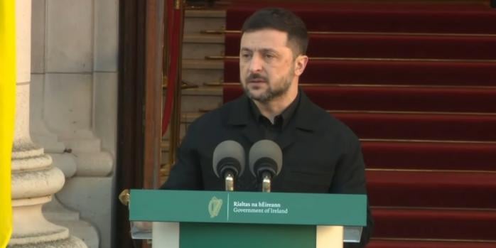 Володимир Зеленський, скріншот відео