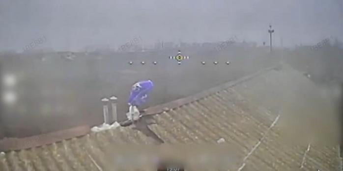 Уничтожение позиции российских захватчиков, скриншот видео