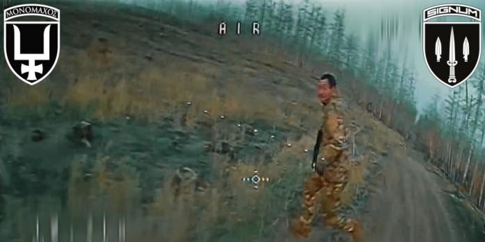 Знищення російських загарбників, скріншот відео