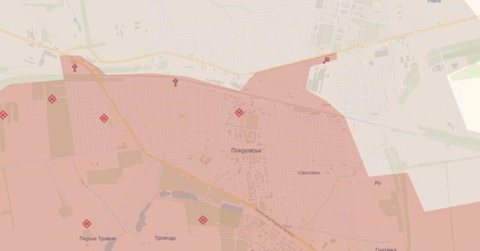 Війна в Україні. Карта: DeepState