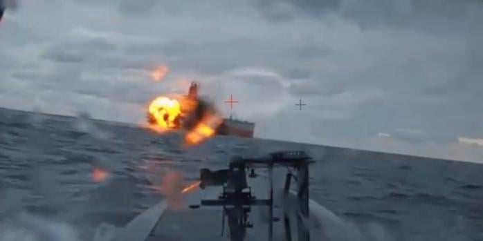 Враження танкера «тіньового флоту», скріншот відео