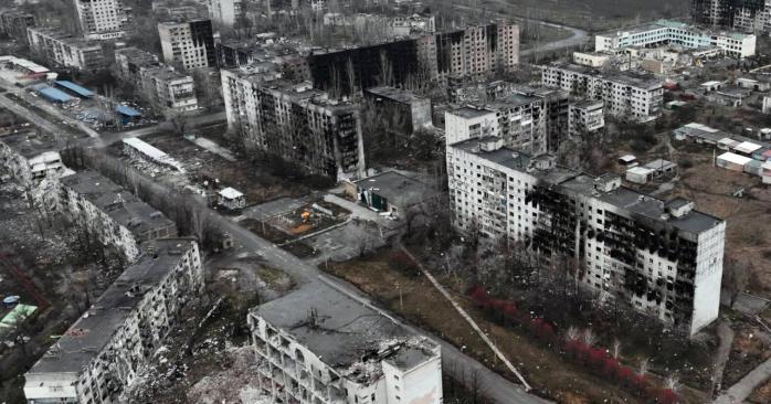 Сили оборони показали фото і відео життя зруйнованої Костянтинівки. Фото: МВС