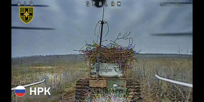 Знищення російської техніки, скріншот відео