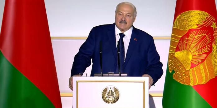 Олександр Лукашенко, скріншот відео