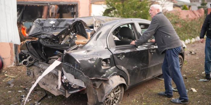 Наслідки російських ударів по Запоріжжю, фото: Запорізька ОВА