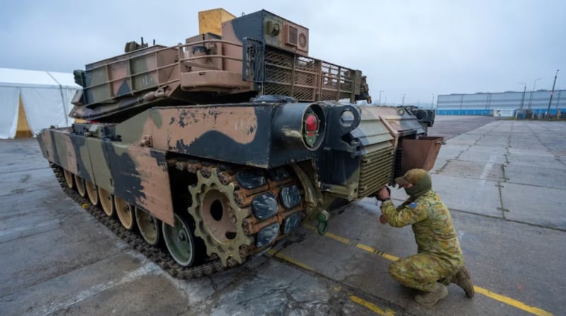 Передача Україні обіцяних танків Abrams. Фото: ABC